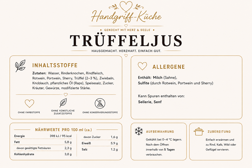Hausgemachte Saucen