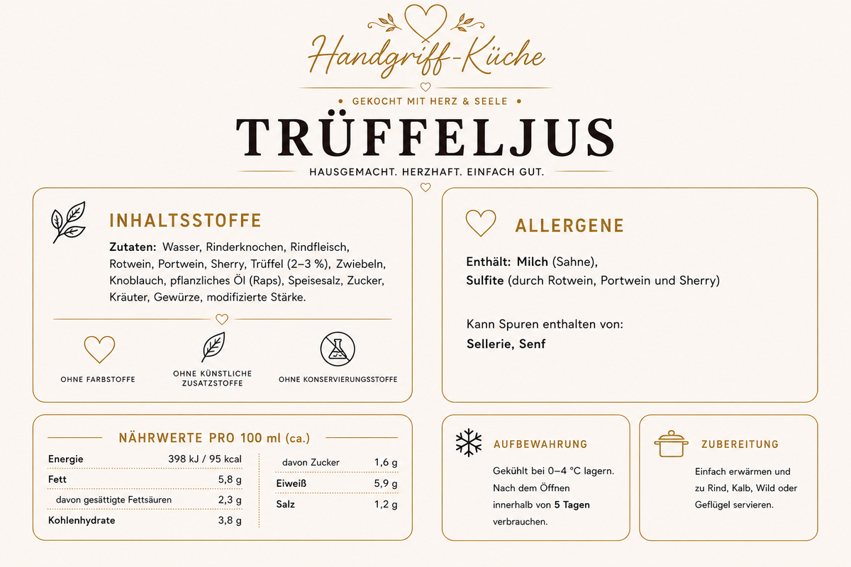 Hausgemachte Saucen